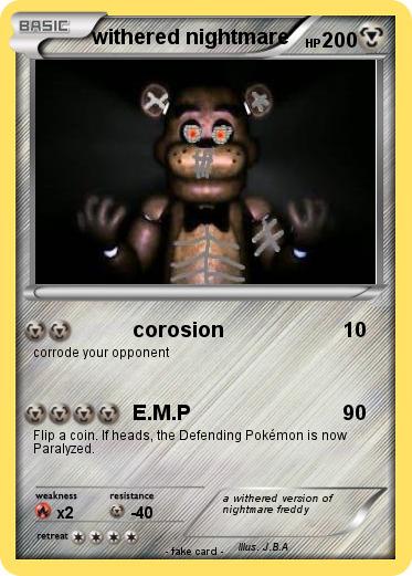 Pokemon withered nightmare