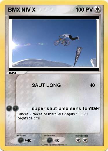 Pokemon BMX NIV X 
