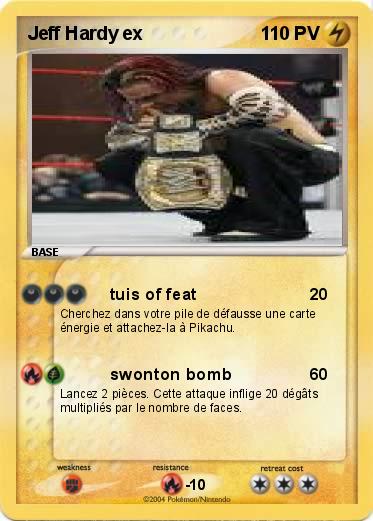 Pokemon Jeff Hardy ex
