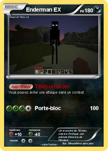Pokemon Enderman EX