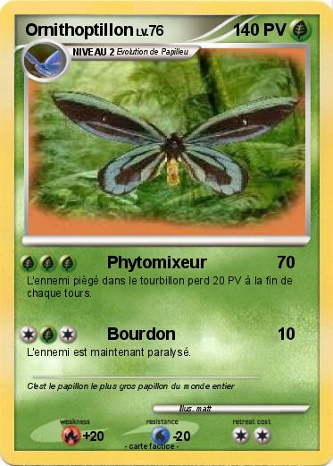 Pokemon Ornithoptillon