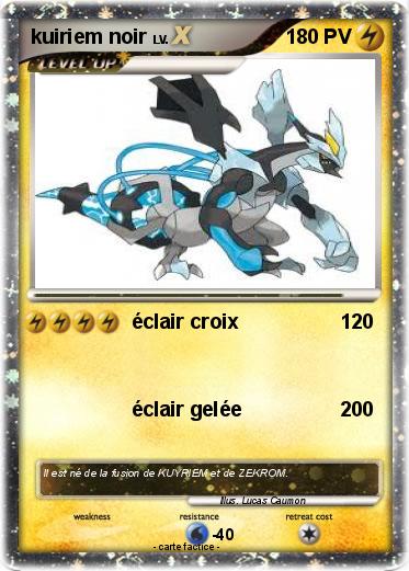 Pokemon kuiriem noir