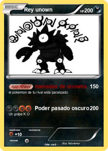 Pokemon Rey unown