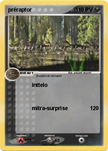 Pokemon préraptor