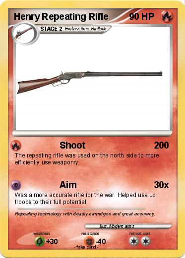 Pokemon Henry Repeating Rifle