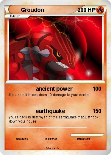Pokemon Groudon