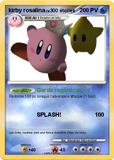 Pokemon kirby rosalina