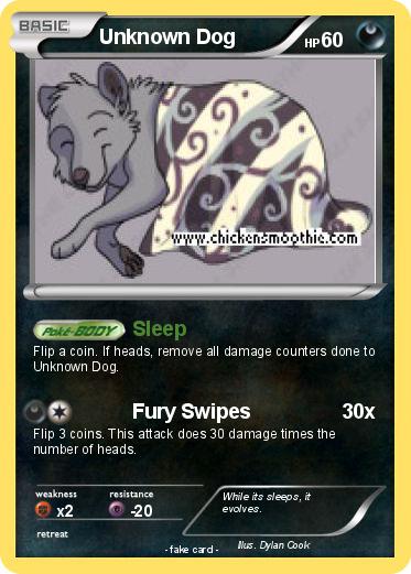 Pokemon Unknown Dog