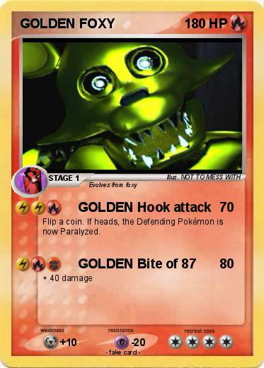 Pokemon GOLDEN FOXY