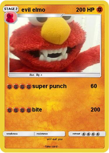 Pokemon evil elmo