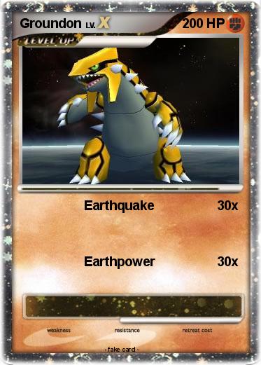Pokemon Groundon