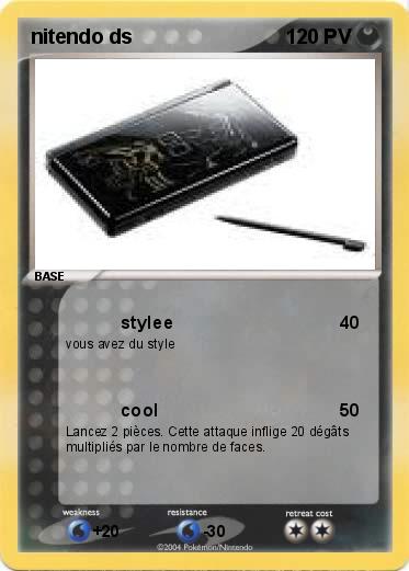 Pokemon nitendo ds 