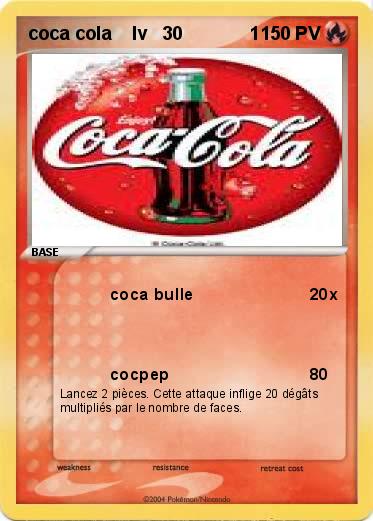 Pokemon coca cola    lv   30             1