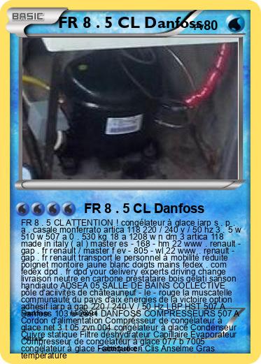 Pokemon FR 8 . 5 CL Danfoss