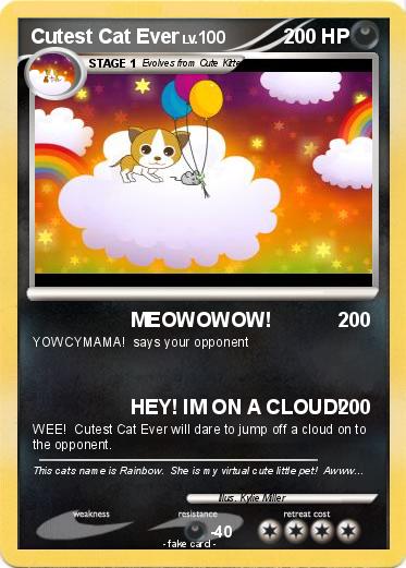 Pokemon Cutest Cat Ever