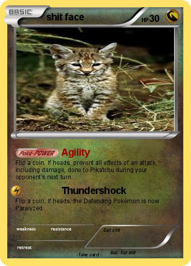 Pokemon shit face