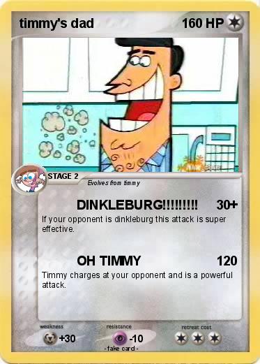 Pokemon timmy's dad