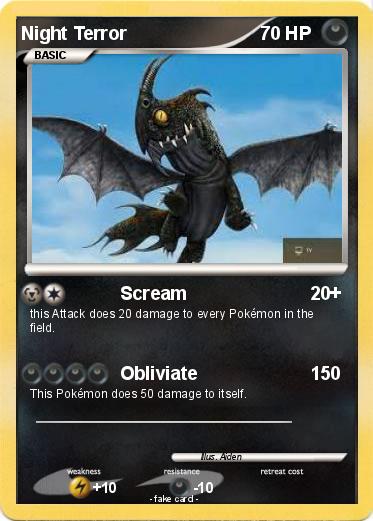 Pokemon Night Terror