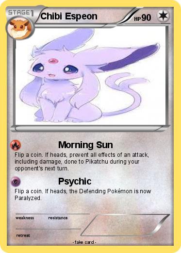 Pokemon Chibi Espeon