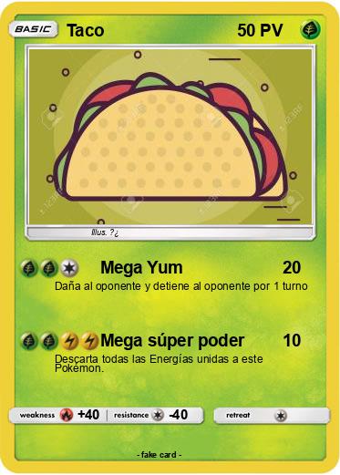 Pokemon Taco