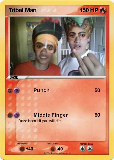 Pokemon Tribal Man