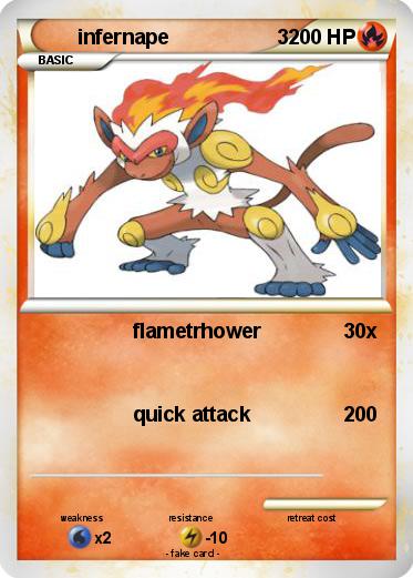 Pokemon infernape                   3
