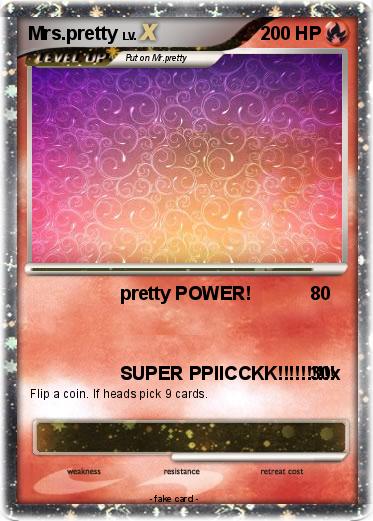 Pokemon Mrs.pretty