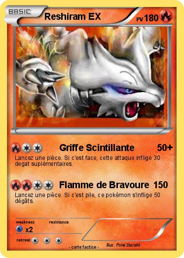 Pokemon Reshiram EX