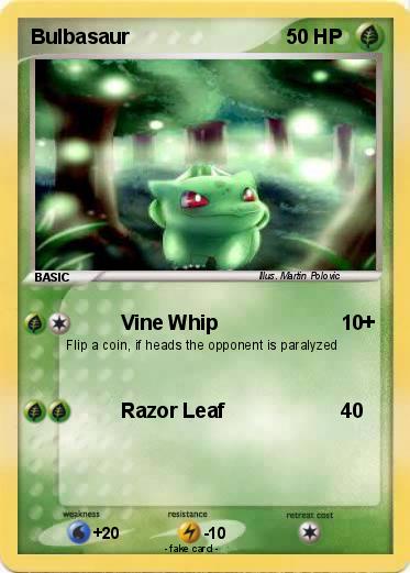 Pokemon Bulbasaur