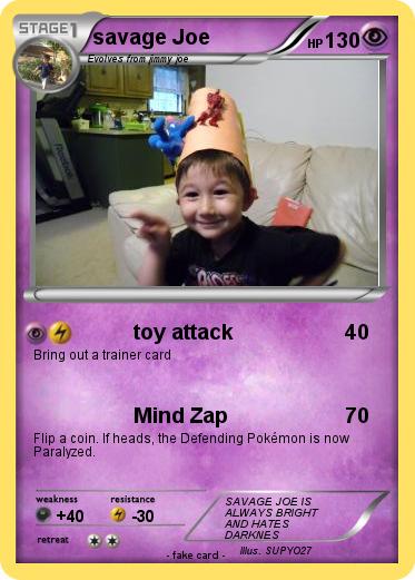 Pokemon savage Joe
