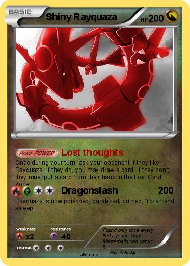 Pokemon Shiny Rayquaza