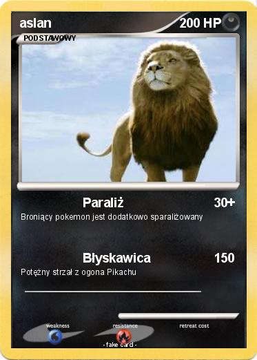Pokemon aslan