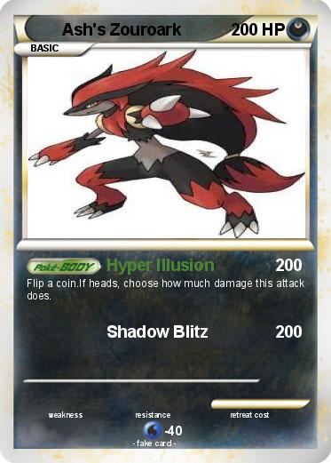 Pokemon Ash's Zouroark