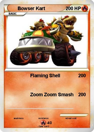 Pokemon Bowser Kart