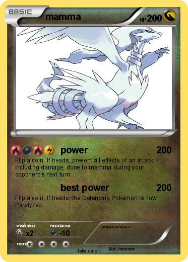 Pokemon mamma