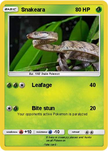 Pokemon Snakeara