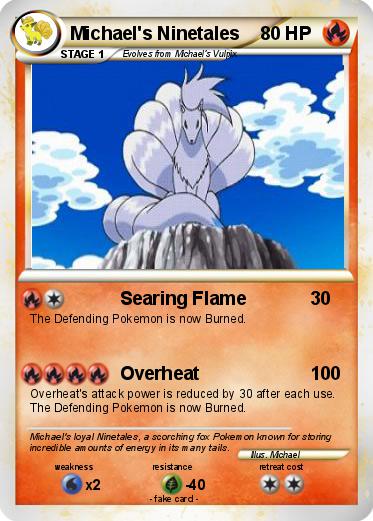 Pokemon Michael's Ninetales