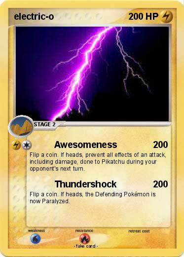 Pokemon electric-o