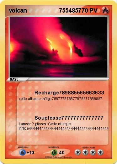 Pokemon volcan                    7554857