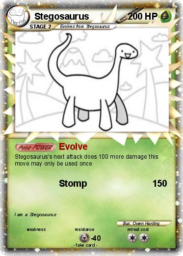 Pokemon Stegosaurus