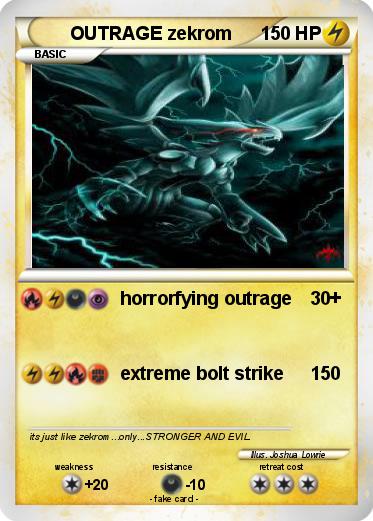 Pokemon OUTRAGE zekrom