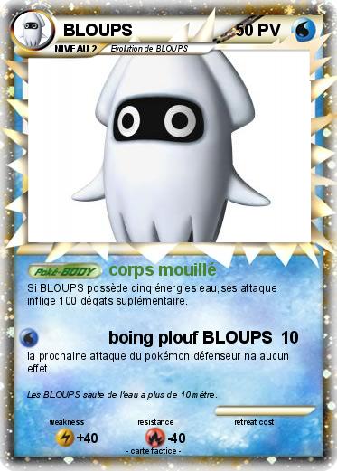 Pokemon BLOUPS