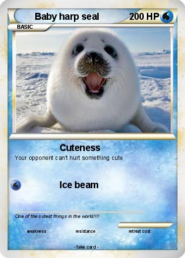 Pokemon Baby harp seal