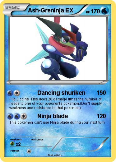 Pokemon Ash-Greninja EX