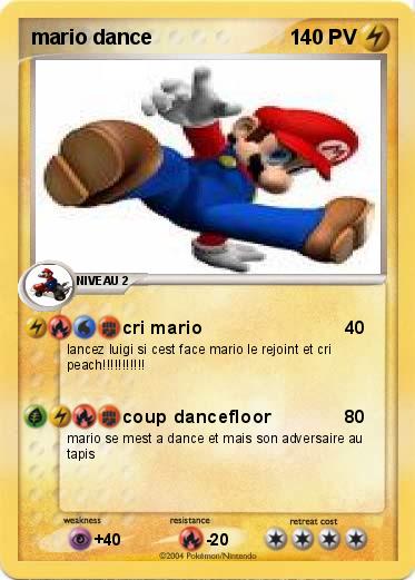 Pokemon mario dance