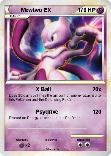 Pokemon Mewtwo EX