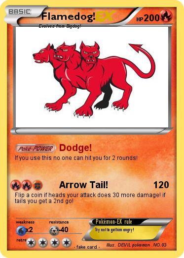 Pokemon Flamedog!