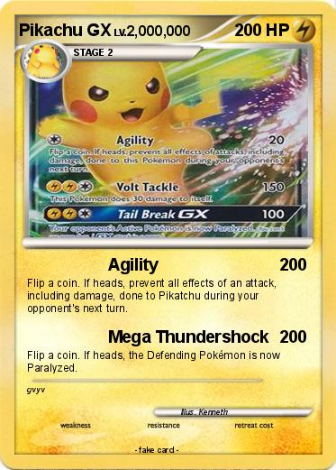 Pokemon Pikachu GX