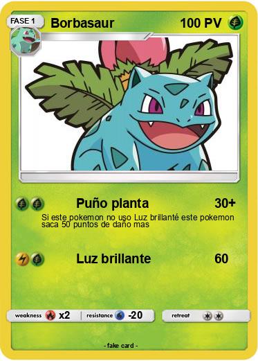 Pokemon Borbasaur