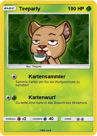 Pokemon Teeparty